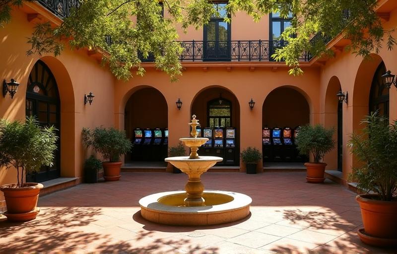Café Fortuna courtyard, Seville