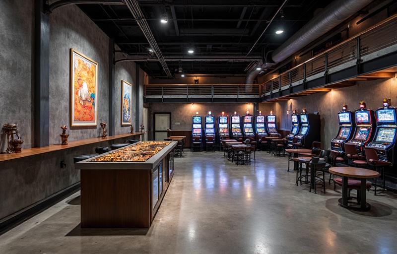 Sala Bilbao industrial-chic interior, Bilbao